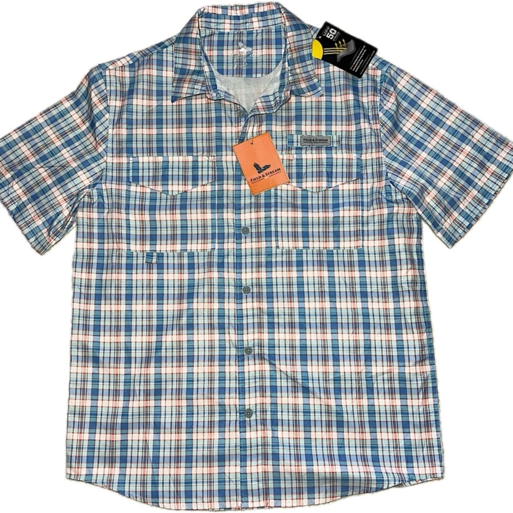 NWT‎ Field & Stream Plaid Latitude Shirt